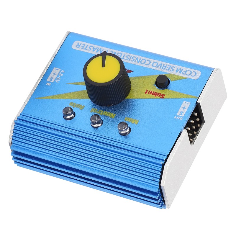ESC Servo Tester CCPM Servo Consistency Master with 3‑Gear Indicator
