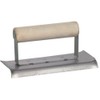 Concrete Edging Trowel, R 10 mm, L 13 mm, Steel,