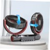 KOMBIUDA USB Adjustable Car Fan for Interior Cooling Compact Design