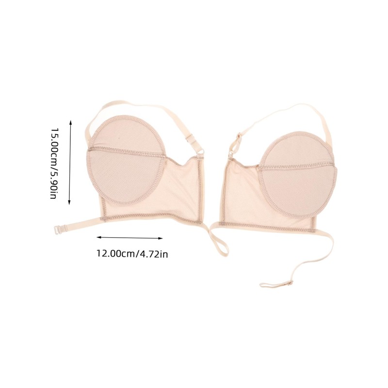 FRCOLOR Washable Underarm Sweat Pad Breathable Women's Armpit Pad Summer