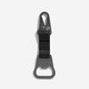 Stackers Black bottle opener keyring