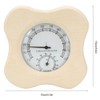 Sauna Room 2 In-1 Wood Thermo Hygrometer Thermometer Hygrometer Steam