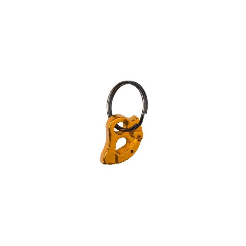 SALEWA Pocket Carabiner Cam Keyring Light Orange Plain