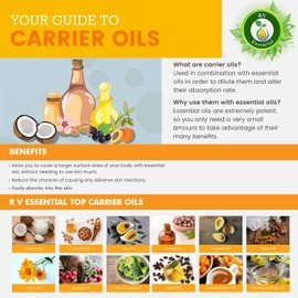 R V Essential Pure Palm Carrier Oil – Elaeis Guineensis (100% Pure and Natural Cold Pressed) Pure Palm Carrier Oil