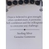 Shivam BLACK ÓNYX GENUINE GEMSTONE BRACELET SHIVAM .925 STERLING SILVER