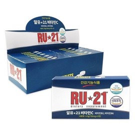 알유21 RU-21 6정 1개/음주전후 숙취해소 고함량비타민C 건강기능식품 RU-21 6 Tablets 1 Pack / Hangover Relief Before and After Drinking High Dosage Vitamin C Dietary Supplement