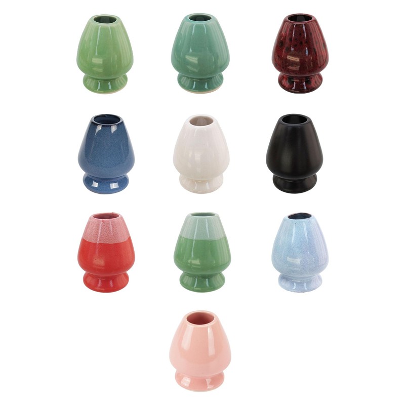 BambooMN Matcha Tea Whisk Holder, Pink, 1 Piece