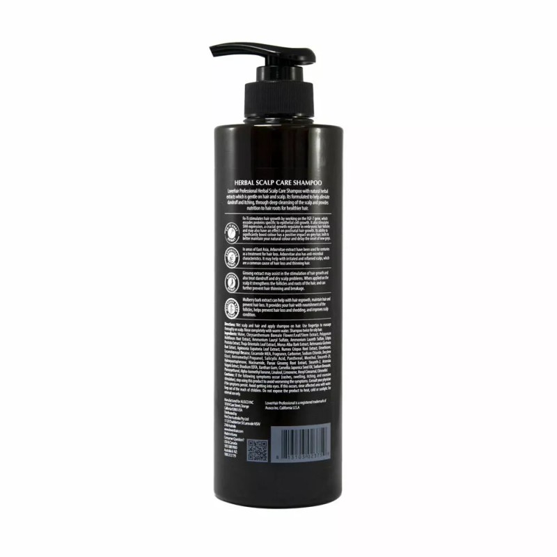 LoverHair Professional 2-PACK LoverHair Professional Herbal Scalp Care Shampoo Conditioner