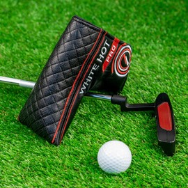 Mytag Putter Cover, Headcover, Premium Leather, Magnetic Closure, Pin Type Putter Cover, Compatible with ODYSSEY Odyssey
