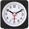W OUTWIT Travel Analog Alarm Clock, 2.25 inch, Ultra Small