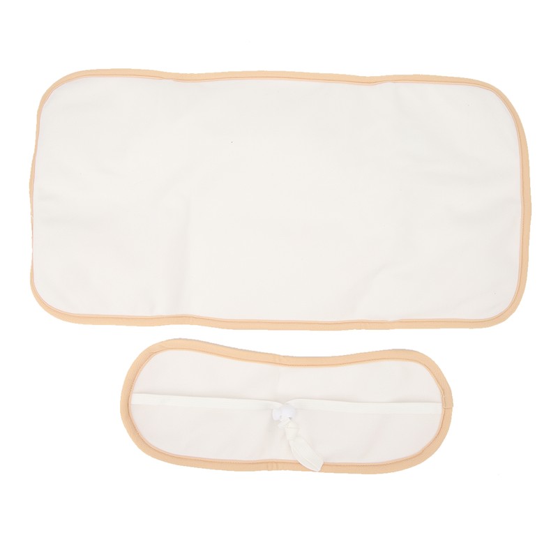 Waist Neck Castor Oil Wrap Reusable Washable Leakage Proof Soft