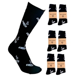 Eco Treasures Market Groomsmen Socks Set of 6, Groomsmen Usher Gift, Groomsman Proposal Box, Best Man Gift, Funny Sock, Groomsman Proposal Box, Premium Bamboo Sock, Stogie Novelty Socks