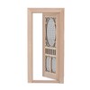 Doll House Screen Door Birch 1:12 Mini Natural Finish Dollhouse