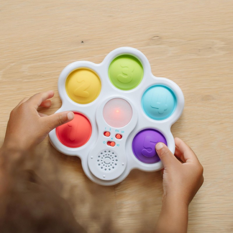 Chuckle & Roar Pop It! and Learn Educational Electronic Popping