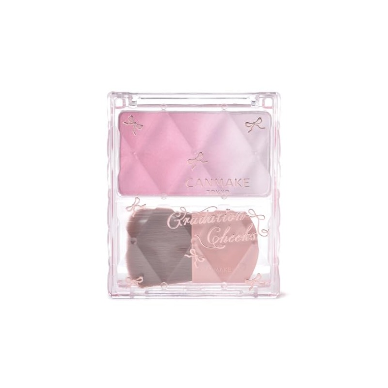 Canmake Gradient Cheeks 01, Berry Yogurt, 0.2 oz (5.2 g),