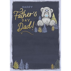 Me To You Bear Dad Making Heart Shape Father's Day Card