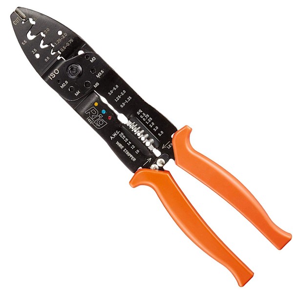 Amon 4960 Electric Pliers, Total Length: Approx. 10.0 inches (255 mm)