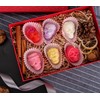 Webake Skull Chocolate Mold with 5 Different Shapes, Silicone Skeleton