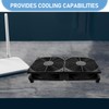 Operitacx USB Cooling Fan Ultra Thin Dual Fan for Computers