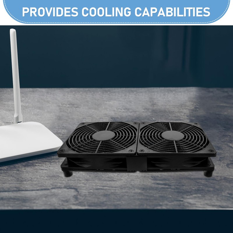 Operitacx USB Cooling Fan Ultra Thin Dual Fan for Computers