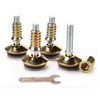 HOTTARGET Swivel Furniture Levelers - Adjustable Leveling Legs for Tables