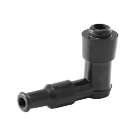 cyclingcolors Spark plug plug for spark plug, moped motorcycle, combine harvester, plug tractor, lawn mower, black