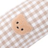 Multifunctional Baby Bolster Soft Breathable Cotton Cute Bear Pattern Infant