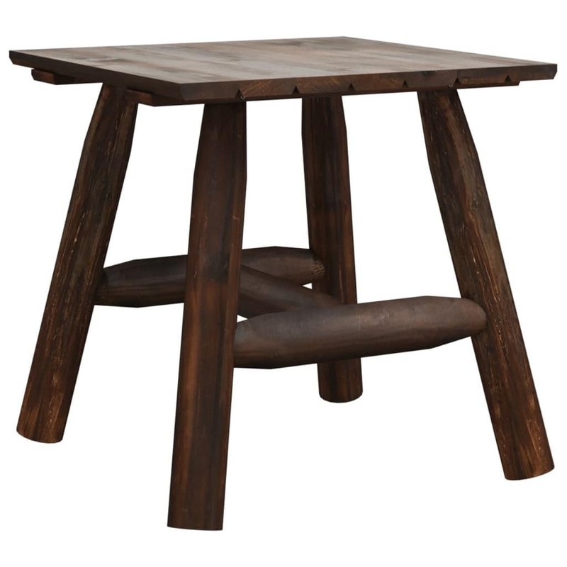 TREATLIFE HOME Side Table Solid Wood Spruce Construction, Durable and