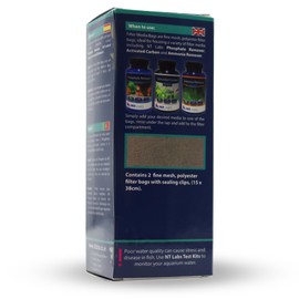 NT Labs Aquarium Filter Media Bags, Tropical and Coldwater Filter Media Holders, Aquarium Filter Accessory, Aquarium Maintenance Product