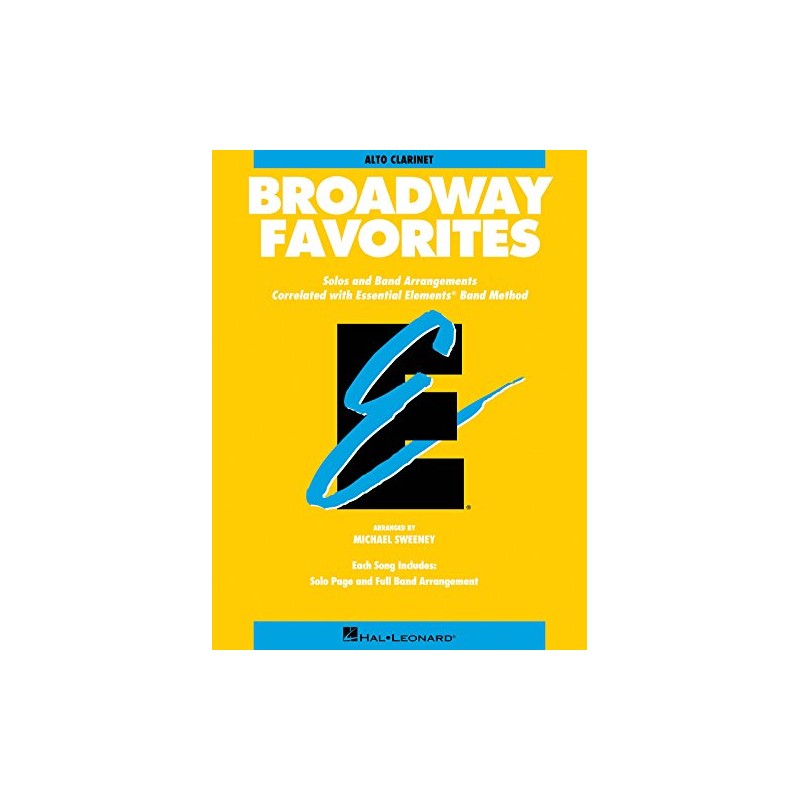Essential Elements Broadway Favorites: Eb Alto Clarinet