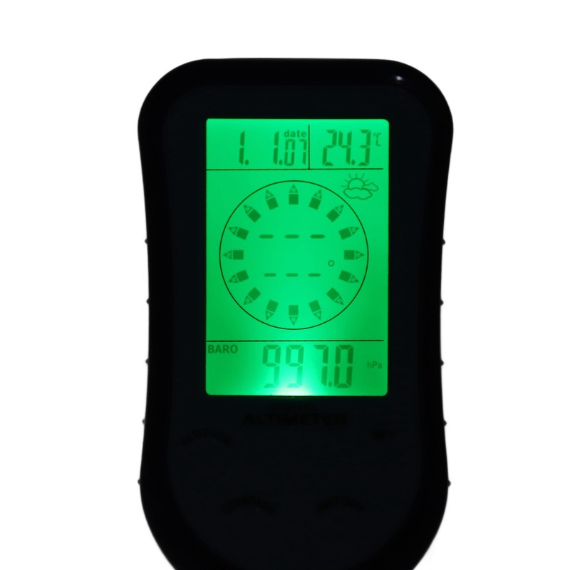 Altimeter Digital Multifunction Barometer Outdoor Compass Electronic Thermometer Tester