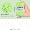 Glow-in-the-dark braided yarn, multiple colours, 4 mm