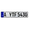 German License Plate - Augsburg