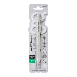 Mitsubishi Pencil Uni Alpha Gel Switch 0.01 inch (0.3 mm), Gray M31009GG1P.23, Set of 3