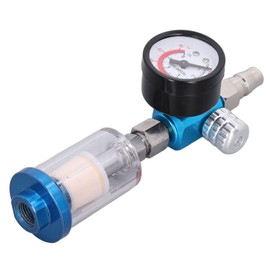 Air Pressure Regulators, Real-time Monitoring Iron + Plastic + Brass Air Regulator Gun