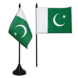 Table Flag Table Flag Pakistan Flag FRITZE® + Free Sticker
