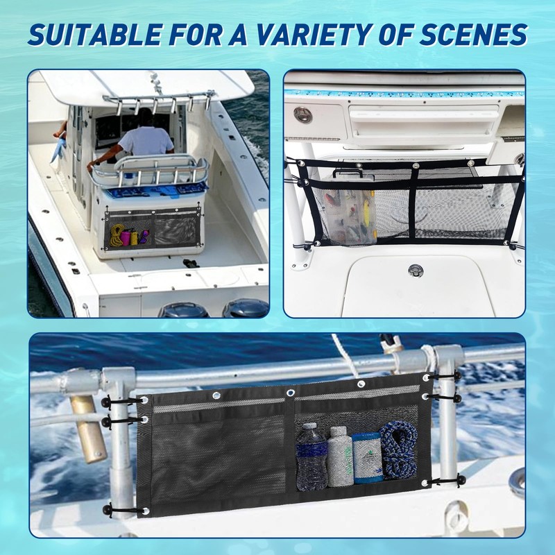 Boat Storage Bag 31×14.5'' with 2 Divisions