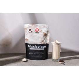 MaxiNutrition 100% Whey Premium-Proteinisolat Coffee 1KG, 84% Eiweiß, ohne künstliche Aromen, Eiweißpulver aus 100% Molke, 33 Protein-Shakes à 25g Eiweiß, low carb, low sugar , inkl. Vitamin B6