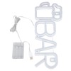 LED Neon Sign BAR Shape Design USB Or Battery Powered