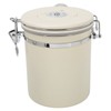 Coffee Canister Airtight Stainless Steel Kitchen Food Storage Container with