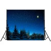 Fmarui Christmas Star Backdrop Winter Night Bethlehem Photography Background Nativity
