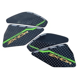 Green Gas Fuel Tank Side Traction Rubber Protector Pads Compatible with Kawasaki ZX10R 2020-2023