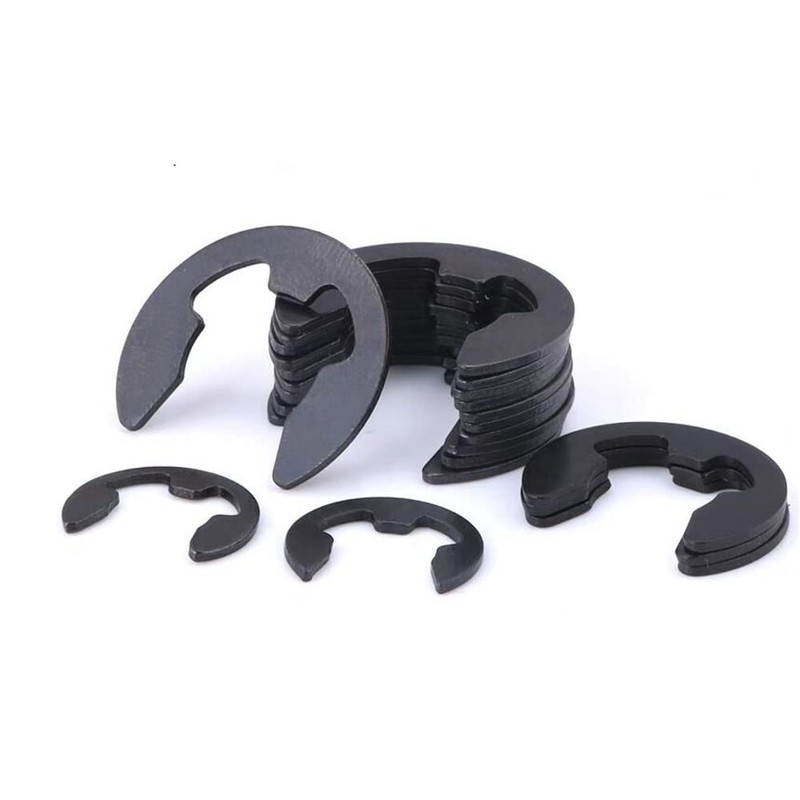 CONPHERON Manganese Steel E-Clip Retaining Snap Opening Ring Circlip 6mm,
