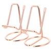 2 Piezas Soporte para Celular de Mesa Metal Resistente Compacto