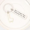 HUTIMY Llama Keychain Gift Don't Forget How Llamazing You Are
