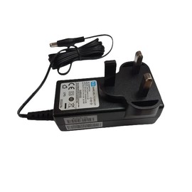 Genuine CWT 12V 2A (24W) AC Adapters For CCTV Cameras, Routers, Yamaha Keyboards, etc. UK country mains input plug. 2.1mm/5.5mm Barrel Output Plug