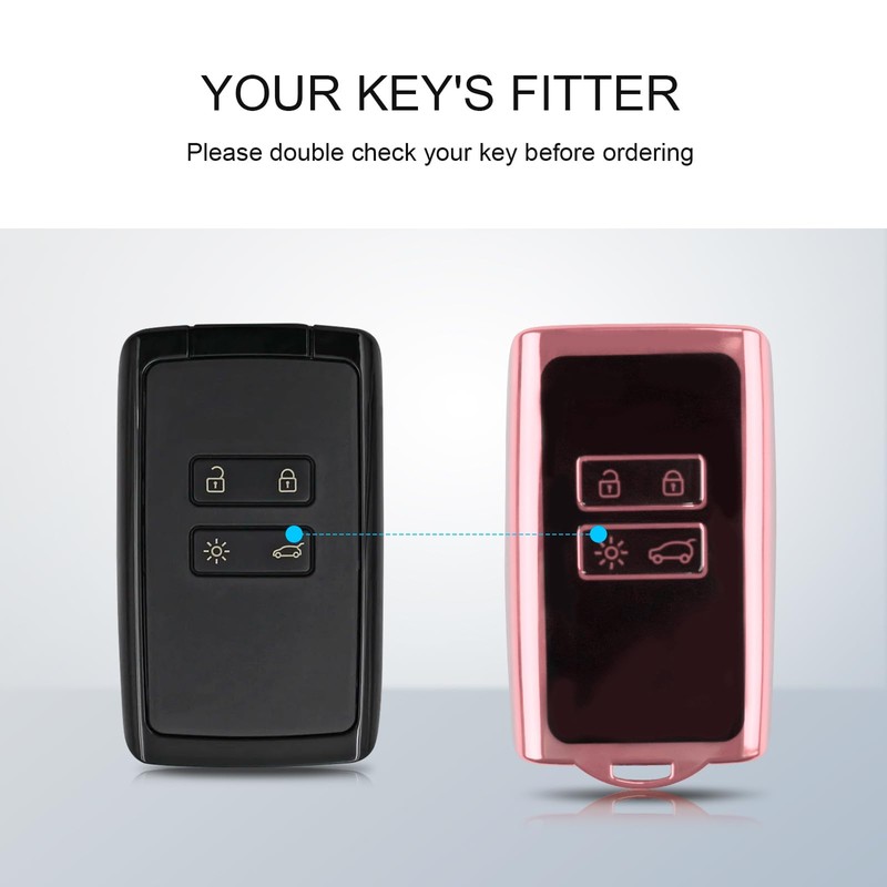 LFOTPP Car Key Case Cover for Dacia Duster 2 Duster