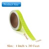 High-Visibility Reflective Safety Tape, 1 Inch X 30 Ft, Fluorescent