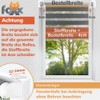 FOXX Double Roller Blind Duo Roller Blind with Pre-Fixed Clamps