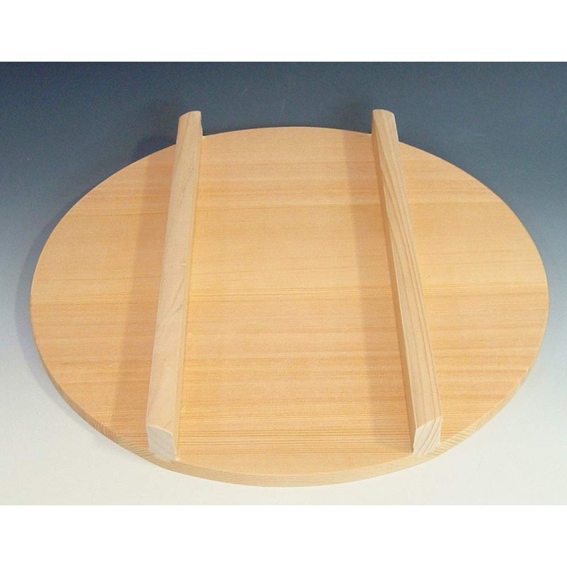 Kiso Kogei FH-300 Ohitsu Wooden Sawara Rice Table Lid, 11.8